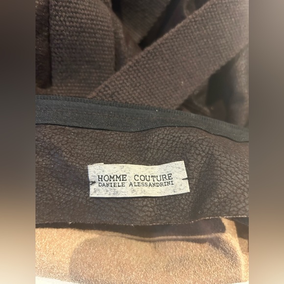 Daniele Alessandrini Homme brown duffle bag - Picture 3 of 6